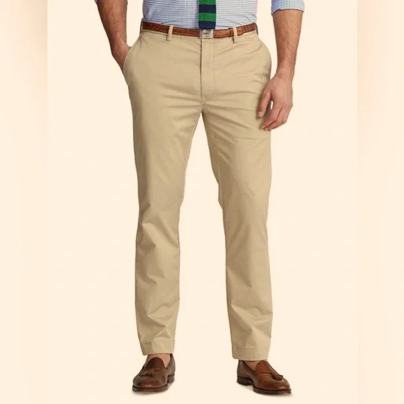 Polo Ralph Lauren Pants | Polo Ralph Lauren Classic Fit Dress Pants | Color: Tan | Size: 34 | Bee_Block's Closet